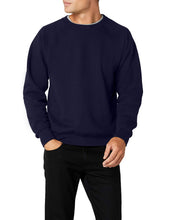 Carica l'immagine nel visualizzatore di Gallery, Fruit of the Loom Raglan Sweatshirt, Felpa Uomo, Nero (Black), Medium - Ilgrandebazar