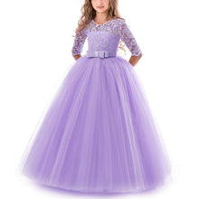 Carica l'immagine nel visualizzatore di Gallery, TTYAOVO Ragazze Spettacolo della Principessa Fiore Dress Bambini Prom Puffy... - Ilgrandebazar