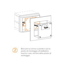 Carica l'immagine nel visualizzatore di Gallery, Netatmo NTA-SCA , Adattatore Scatola Incasso 3 posti per il Termostato...