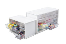 Carica l'immagine nel visualizzatore di Gallery, livinbox 20 Cassettiera Cassetti Portaoggetti 20 Cassetti, Bianco - Ilgrandebazar