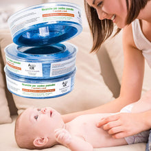 Carica l'immagine nel visualizzatore di Gallery, Ricarica Mangiapannolini Bimbi Antiodore alla Lavanda 320 Sacchetti Compatibile con Sangenic Tommee Tippee Sistema di Smaltimento Pannolini 3 unità