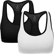Carica l'immagine nel visualizzatore di Gallery, ANGOOL Donna Reggiseno Sportivo Senza Cuciture Banda Elastica Reggente Yoga... - Ilgrandebazar