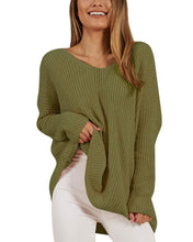 Carica l'immagine nel visualizzatore di Gallery, kenoce Maglione Donna Collo Alto Casual Pullover Manica Lunga... - Ilgrandebazar