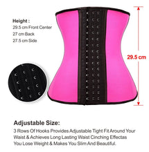 Carica l'immagine nel visualizzatore di Gallery, YIANNA Donna Corsetto Dimagrante Stringivita Latex M, Rose Cincher - Ilgrandebazar