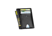 Carica l'immagine nel visualizzatore di Gallery, Portafoglio Cash4next Slim Porta Carte Di Credito Uomo E 110x80x5, Carbonio - Ilgrandebazar