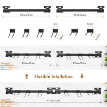 Carica l'immagine nel visualizzatore di Gallery, Rack portautensili - Supporti a Muro per Utensili - Utensile Montaggio a... - Ilgrandebazar