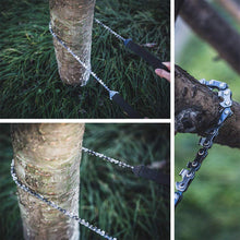 Carica l'immagine nel visualizzatore di Gallery, Amasawa Motosega a Mano34 Denti, 11 Coltelli, Pocket Chainsaw Hand Chain Saw... - Ilgrandebazar
