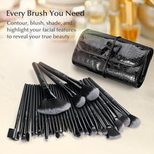 Carica l'immagine nel visualizzatore di Gallery, Pennelli Make Up USpicy Kit 32 pezzi Cosmetici Trucco spazzola nero - Ilgrandebazar