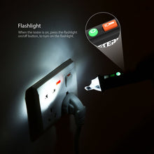 Carica l'immagine nel visualizzatore di Gallery, Penna per Test di Tensione, Doppio Flusso Meterk (12-1000 V / 48-1000 nero - Ilgrandebazar