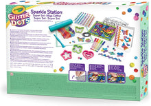 Carica l'immagine nel visualizzatore di Gallery, Crayola Glitter Dots - Sparkle Station Super Set, per Creare Scintillanti Decorazioni con il Glitter Modellabile, 04-1085