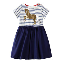 Carica l'immagine nel visualizzatore di Gallery, VIKITA Vestito Ricamo Floral Manica Lunga Cotone Bambina LH3660 7T - Ilgrandebazar