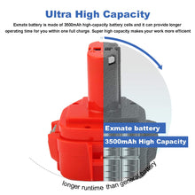 Carica l'immagine nel visualizzatore di Gallery, Exmate 12V 3.5Ah Batteria per Makita PA12 1220 1222 1233 1200... - Ilgrandebazar