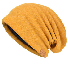 Carica l'immagine nel visualizzatore di Gallery, VECRY Uomo Berretti in Maglia Cappellini Skull Cotton Slouch Beanie...