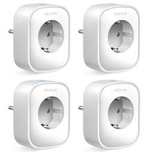 Carica l'immagine nel visualizzatore di Gallery, Presa Intelligente WiFi Smart Plug Spina Energy Monitor Compatibile 4 PACK