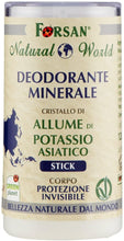 Carica l'immagine nel visualizzatore di Gallery, La Tradizione Erboristica Forsan - Deodorante Minerale Corpo Stick con Cristallo di Allume di Potassio - Naturale al 100% - 120 gr