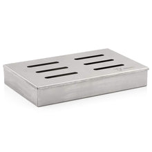 Carica l'immagine nel visualizzatore di Gallery, BBQ-Toro - Affumicatore in Acciaio Inox Cherry I, 21 x 13 x 3,5 cm, argento - Ilgrandebazar