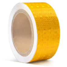 Carica l'immagine nel visualizzatore di Gallery, ONTWIE 5cm*10m Nastro Adesivo Catarifrangente, 5cm X 10m, Giallo - Ilgrandebazar