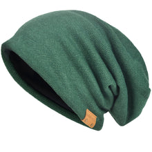 Carica l'immagine nel visualizzatore di Gallery, VECRY Uomo Berretti in Maglia Cappellini Skull Cotton Slouch Beanie...
