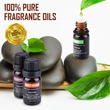 Carica l'immagine nel visualizzatore di Gallery, Olio Essenziale Set, 100% Puri Qualità Aromaterapia Oli Kit(Lavanda, Tea Red - Ilgrandebazar