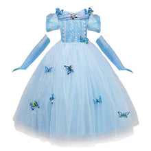 Carica l'immagine nel visualizzatore di Gallery, NNDOLL Cenerentola Vestito Costumi Carnevale Bambina Bimba Principessa... - Ilgrandebazar