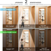 Carica l'immagine nel visualizzatore di Gallery, Acokki Lampada per armadio con sensore di movimento, 78 LED sotto... - Ilgrandebazar