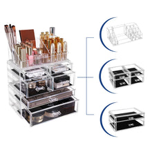 Carica l'immagine nel visualizzatore di Gallery, SONGMICS Cosmetic Organizer Scatola Organizzatore Acrilico JKA008 - Ilgrandebazar