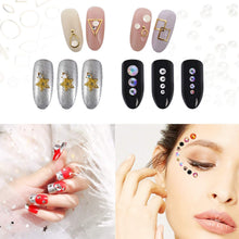 Carica l'immagine nel visualizzatore di Gallery, Mwoot Gemme per Unghie, Pietre, 3 Scatole Set di Strass (900 Pezzi) per Accessori per chiodo Arte