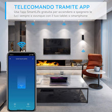 Carica l'immagine nel visualizzatore di Gallery, Interruttore Smart, Maxcio Alexa della Luce, Switch Wifi 1 Gang - Ilgrandebazar