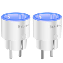 Carica l'immagine nel visualizzatore di Gallery, bakibo Presa Intelligente Wifi Compatibile con Alexa Echo, Google Home 2 Pcs - Ilgrandebazar