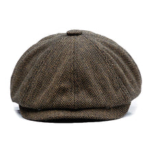 Carica l'immagine nel visualizzatore di Gallery, KeepSa Newsboy cap Coppola Uomo - Berretto a 8 Spicchi Piatto Lana... - Ilgrandebazar