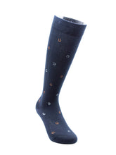 Carica l'immagine nel visualizzatore di Gallery, Relaxsan 820-new (Blu, Tg.2) Calzini Unisex cotone compressione graduata...
