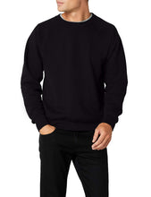Carica l'immagine nel visualizzatore di Gallery, Fruit of the Loom Raglan Sweatshirt, Felpa Uomo, Nero (Black), Medium - Ilgrandebazar