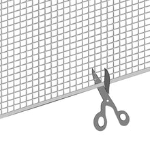 Carica l'immagine nel visualizzatore di Gallery, Rete Protettiva in Plastica a Maglia Quadrata per 1,00x5m, Grigio Antracite - Ilgrandebazar