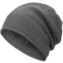 Carica l'immagine nel visualizzatore di Gallery, Compagno Caldo Berretto Foderato Invernale Beanie Design in Maglia... - Ilgrandebazar