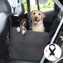 Carica l'immagine nel visualizzatore di Gallery, GHB Coprisedile per Cani Auto Amaca Copertura Doppio-Zip