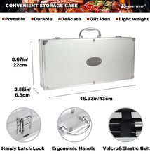 Carica l'immagine nel visualizzatore di Gallery, Romanticist 20pc Utensili Barbecue in Acciaio 44 x 8.8 x 19 cm, 20PCS - Ilgrandebazar