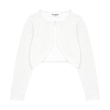 Carica l'immagine nel visualizzatore di Gallery, Bolerose Ragazze Manica Lunga Scintillante Bolero Bambini Caridgan (Blu... - Ilgrandebazar