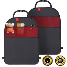Carica l'immagine nel visualizzatore di Gallery, ROYAL RASCALS | Tappetini Paracalci x2 | Protegge la Nero con tasche rosse - Ilgrandebazar