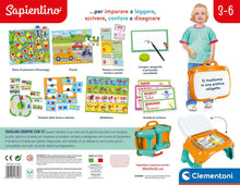 Carica l'immagine nel visualizzatore di Gallery, Clementoni - Sapientino - Tavolino Sempre con Te, Banchetto per Imparare a Scrivere, Leggere e Disegnare per Bambini 3+ Anni, 13346 Single