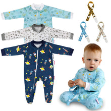Carica l'immagine nel visualizzatore di Gallery, Lictin Pigiama Neonato Tutine Neonati - 3 Pezzi Bimbo con 3 Pezzi... - Ilgrandebazar