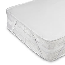 Carica l'immagine nel visualizzatore di Gallery, Coprimaterasso Matrimoniale Impermeabile 160x200 cm Lenzuolo in Cotone Cerata per Letto Protezione Salva Materasso Traversa Traspirante Antiacaro Anallergico Lavabile in Lavatrice con 4 Elastici