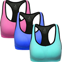 Carica l'immagine nel visualizzatore di Gallery, ANGOOL Donna Reggiseno Sportivo Senza Cuciture Banda Elastica Reggente Yoga... - Ilgrandebazar