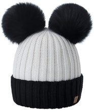 Carica l'immagine nel visualizzatore di Gallery, 4sold Miki Donne Winter Cappello Invernale Beanie Lavorato a Maglia in Lana... - Ilgrandebazar