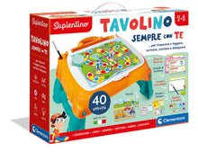 Carica l'immagine nel visualizzatore di Gallery, Clementoni - Sapientino - Tavolino Sempre con Te, Banchetto per Imparare a Scrivere, Leggere e Disegnare per Bambini 3+ Anni, 13346 Single