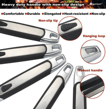 Carica l'immagine nel visualizzatore di Gallery, Romanticist 20pc Utensili Barbecue in Acciaio 44 x 8.8 x 19 cm, 20PCS - Ilgrandebazar