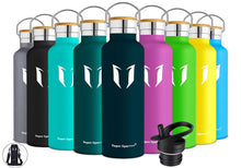 Carica l'immagine nel visualizzatore di Gallery, Super Sparrow Doppia Parete in Acciaio Inox coibentato 500ml-17oz, Jade - Ilgrandebazar