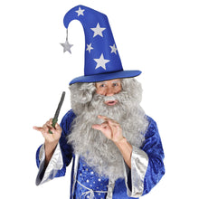 Carica l'immagine nel visualizzatore di Gallery, Cappello da mago blu con stelle - Ilgrandebazar