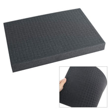 Carica l'immagine nel visualizzatore di Gallery, HMF 1451-45 Schiuma Raster, Gomma Piuma, Cubo, 440 x 320 45 mm, Anthracite - Ilgrandebazar