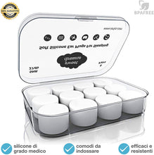 Carica l'immagine nel visualizzatore di Gallery, (6 paia) Tappi Orecchie Per Dormire di 4a Generazione, Antirumore Forte, Piscina, Bambini, Insonorizzanti, Silicone, Adattabili, Universali, Sonno Leggero, Bloccano il Russare