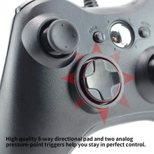 Carica l'immagine nel visualizzatore di Gallery, Dhaose Xbox 360 Game Controller, Wired Game Controller Gamepad controller di design ergonomico migliorato per Xbox 360 PC Windows 7/ 8 / 10